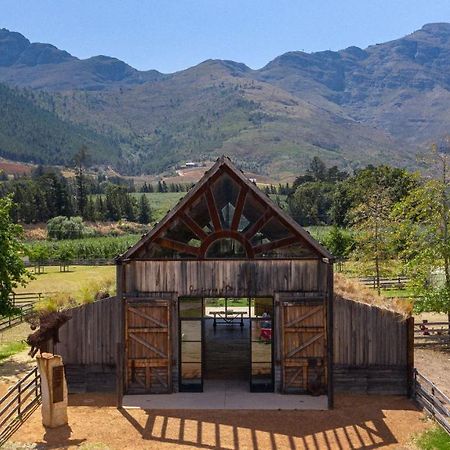 Designer Farm Cottage On Farm Франшхоек Екстериор снимка